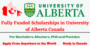 Fully Funded University of Alberta Scholarships For Nursing Students
