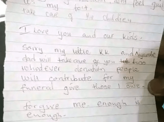 Teacher Committing Suicide, Leaves A Heart Breaking Note