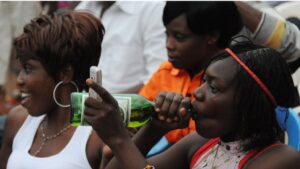 Females In Volta Region Drink Akpeteshie