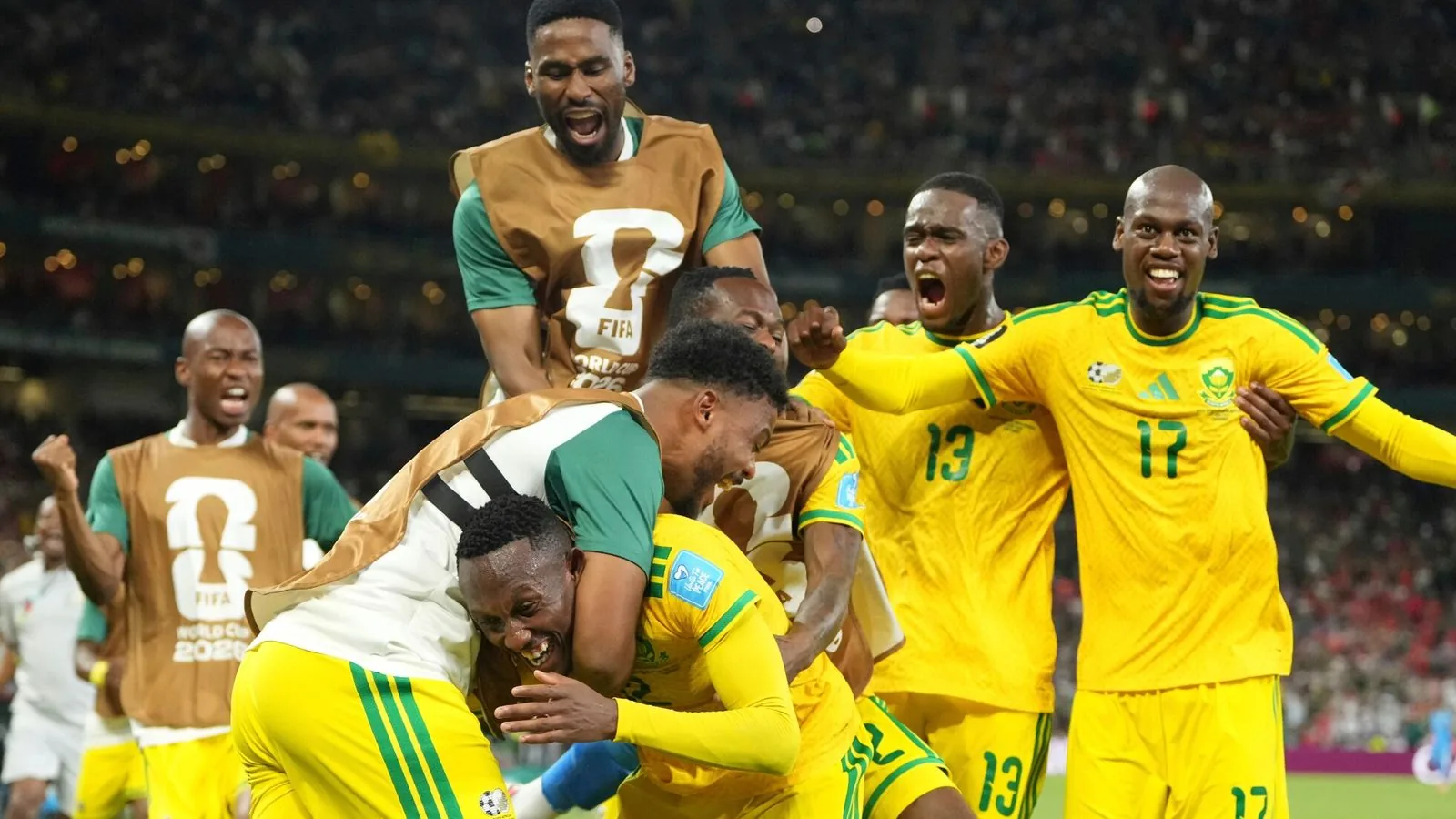 Maseko strike sends South Africa into first World Cup knockouts with win over South Korea