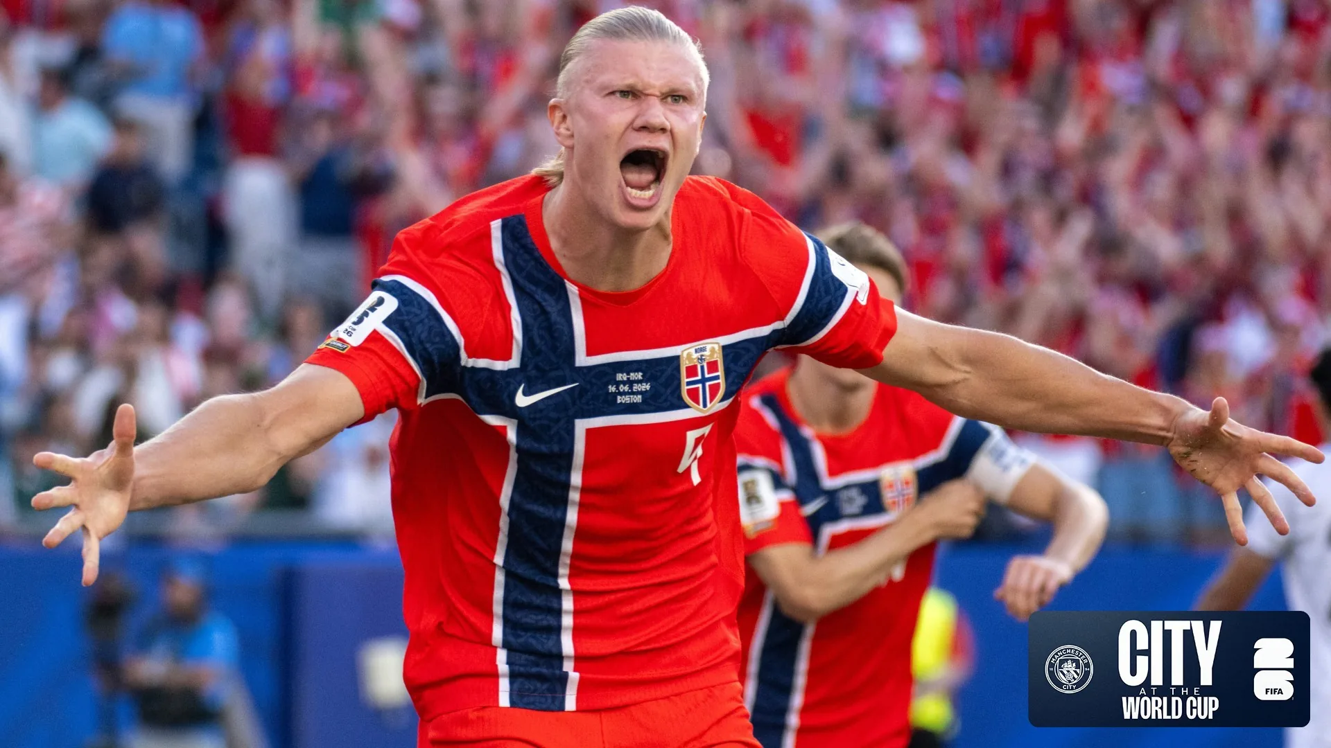 Norway’s Erling Haaland punishes Iraq with double on World Cup debut