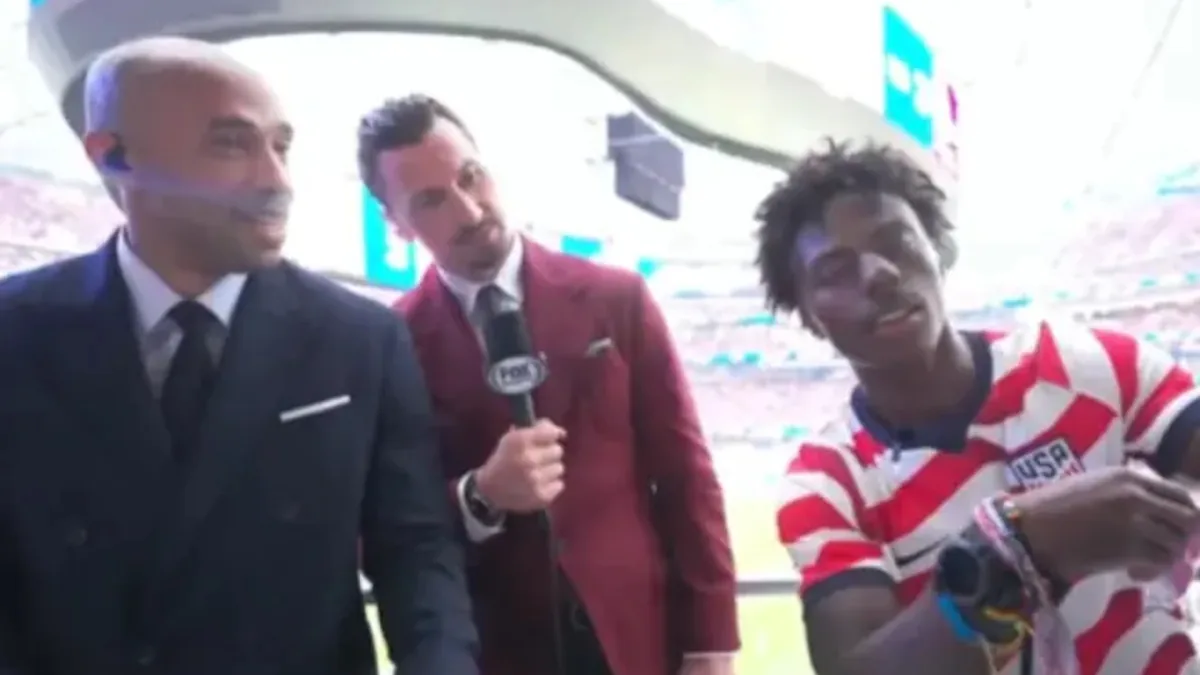 Zlatan Ibrahimovic Dismisses IShowSpeed From Fox Sports Set After Ronaldo Prediction