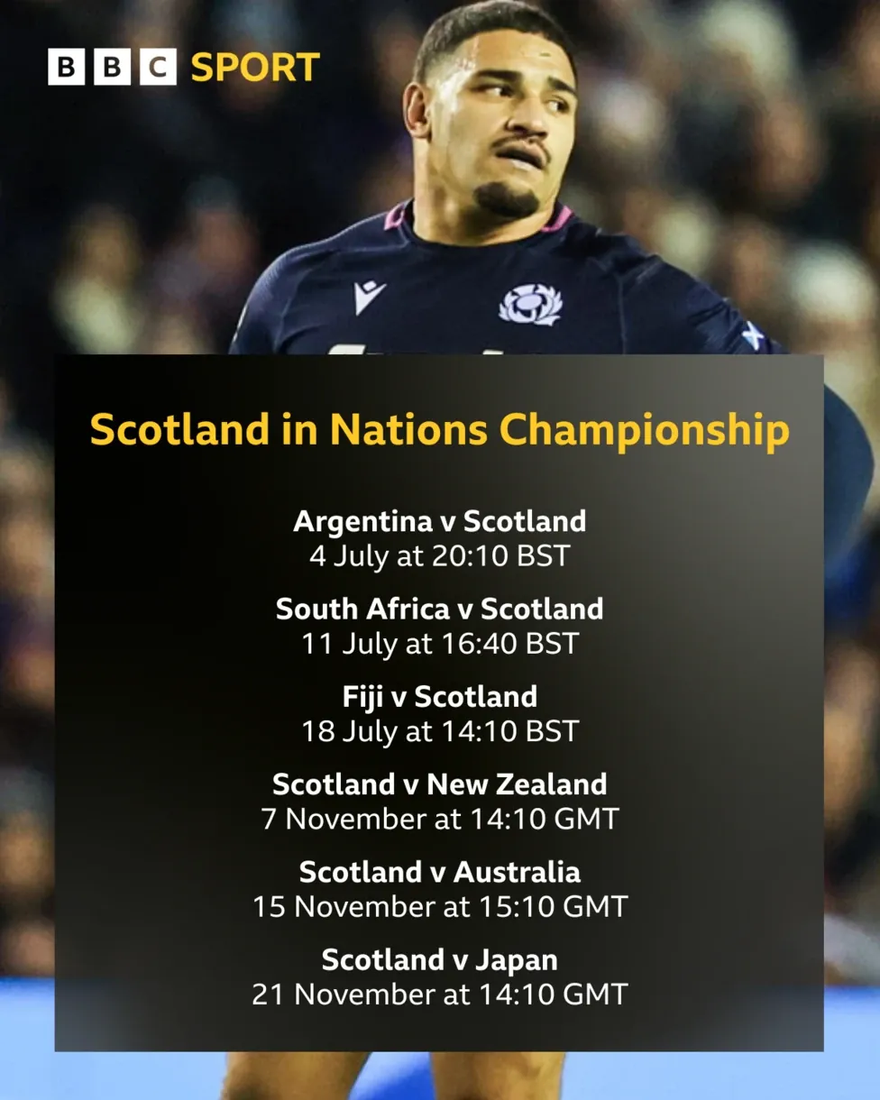 Scotland captain Sione Tuipulotu at Murrayfield