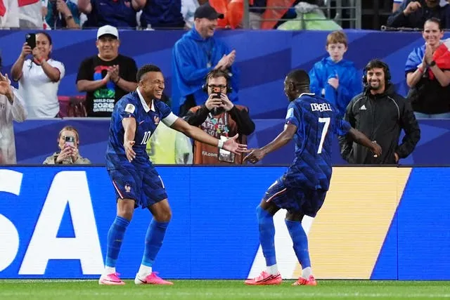 Ousmane Dembele and Kylian Mbappe (2) got the goals as France secured a 3-0 win over Iraq