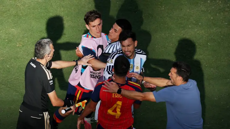 FIFA will reportedly investigate Argentina for brawl after World Cup Final loss to Spain