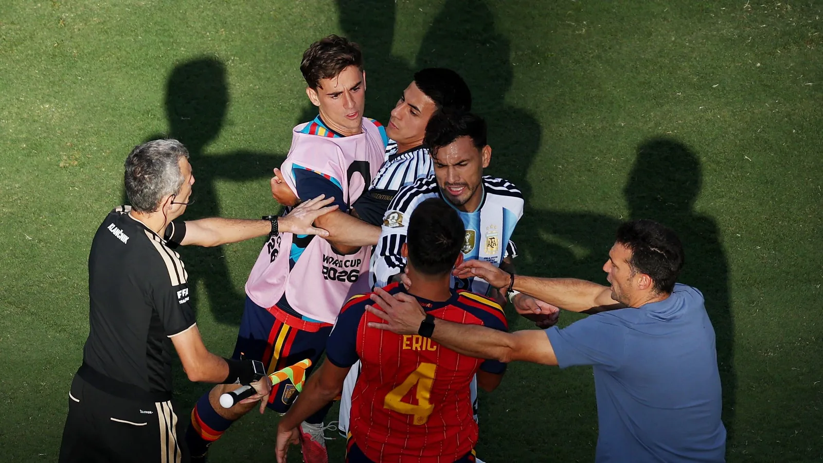 FIFA will reportedly investigate Argentina for brawl after World Cup Final loss to Spain