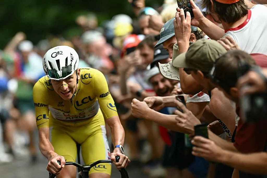 Pogacar on verge of fifth Tour after Alpe d'Huez win