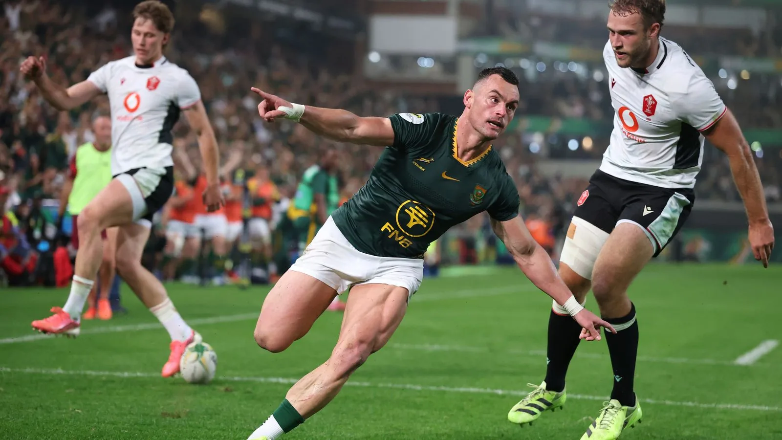 Nations Championship: Seven-try South Africa defeat Wales - as it happened