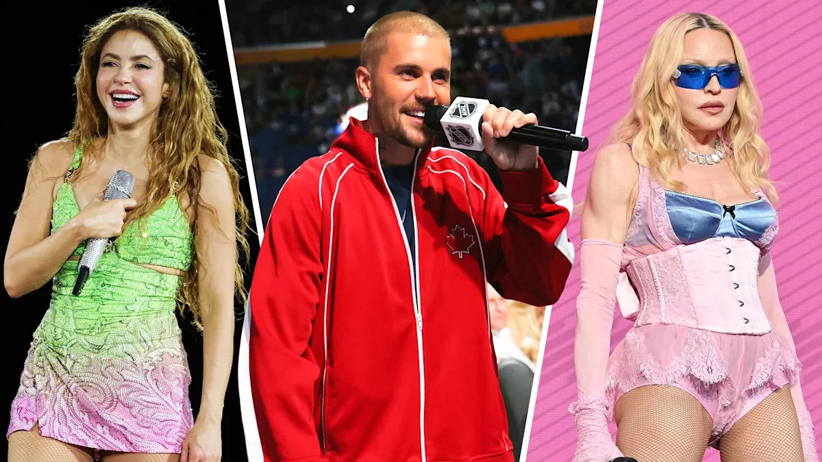 Justin Bieber, Shakira, Madonna and BTS: What to expect at the World Cup final halftime show that could break soccer's rules - Yahoo