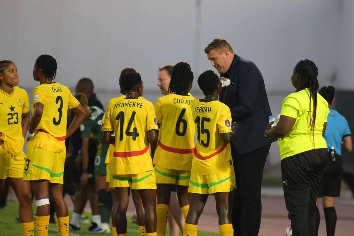 Kurt Okraku urges Black Queens to play with pride and confidence as WAFCON journey begins