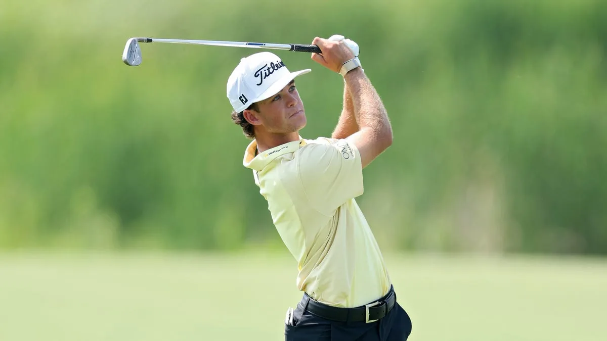 Jackson Koivun (61) up 3 at 3M Open, breaks event back-9 record