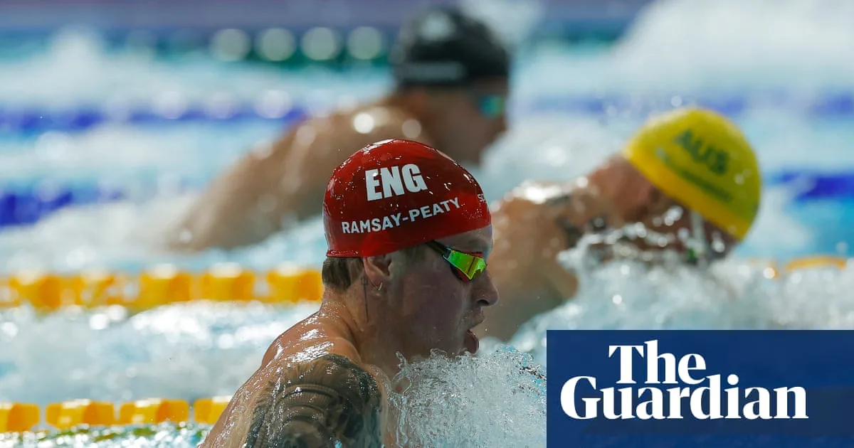 Commonwealth Games 2026: Adam Ramsay-Peaty in tears after bronze medal
