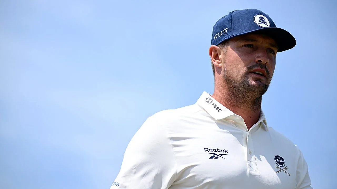 Bryson DeChambeau takes subtle swipe at Nick Faldo as Jackson Suber sets Open pace