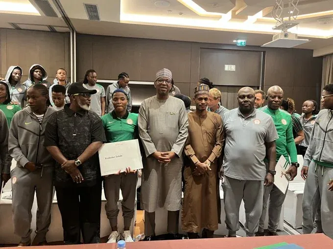 2025 WAFCON victory: FG presents houses to Super Falcons ahead of Malawi clash