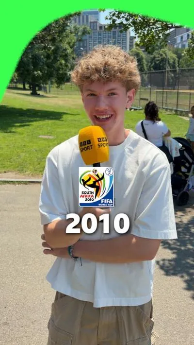 World Cup fan in Boston