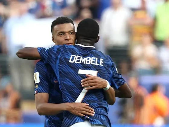 Artikelbild:Mbappé x Dembélé: legendary, unbeatable World Cup duo 🐐🐐
