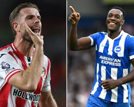 Chelsea targets Jordan Henderson and Danny Welbeck.