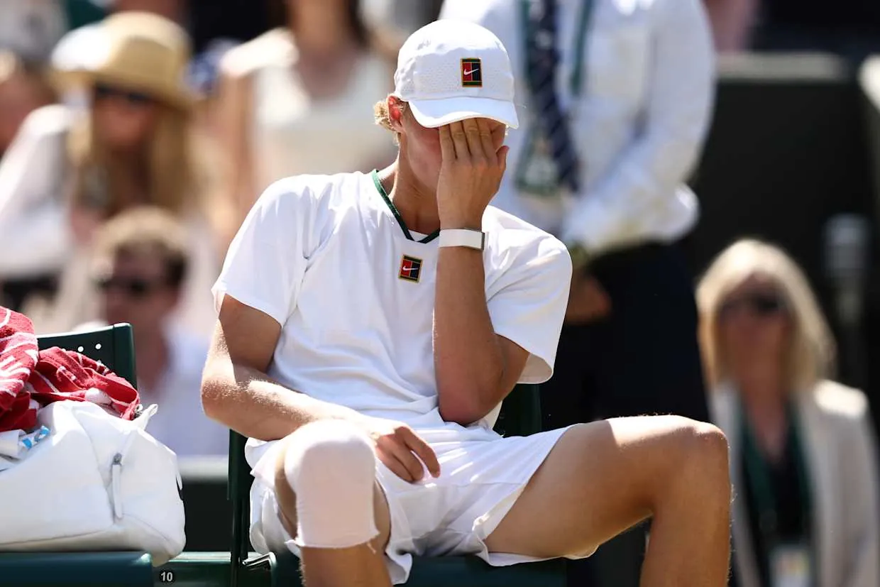 He was composed but clearly heartbroken after the match.Getty Images