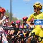 Tour de France Femmes: Kimberley Le Court wins stage six as Marlen Reusser retains yellow jersey