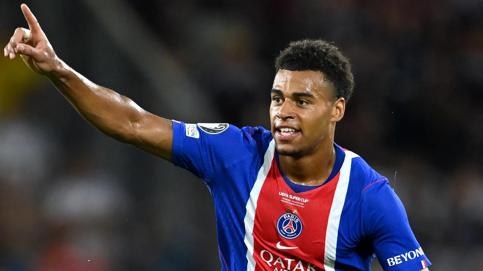 Paris Saint-Germain 2-1 Aston Villa: Desire Doue scores UEFA Super Cup winner as Brian Madjo strikes on debut