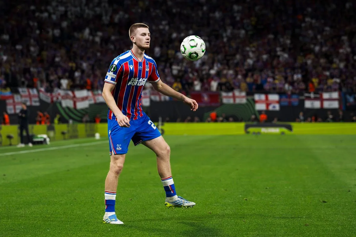 Crystal Palace midfielder Adam Wharton.