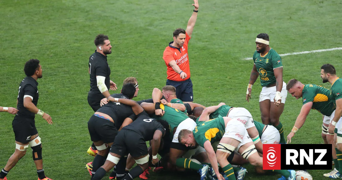 Where did it go wrong for the All Blacks against the Springboks in Soweto? - Stuff