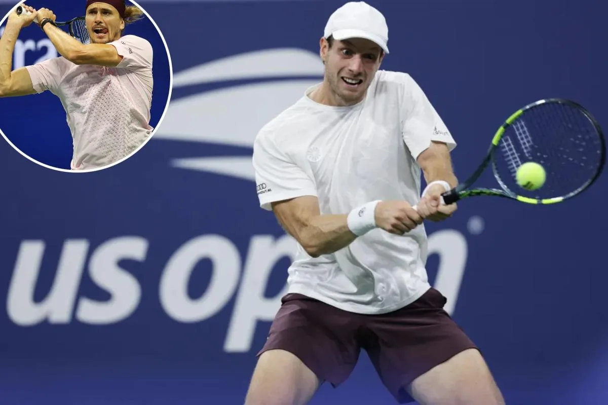Alexander Zverev beats Botic van de Zandschulp to reach US Open semis