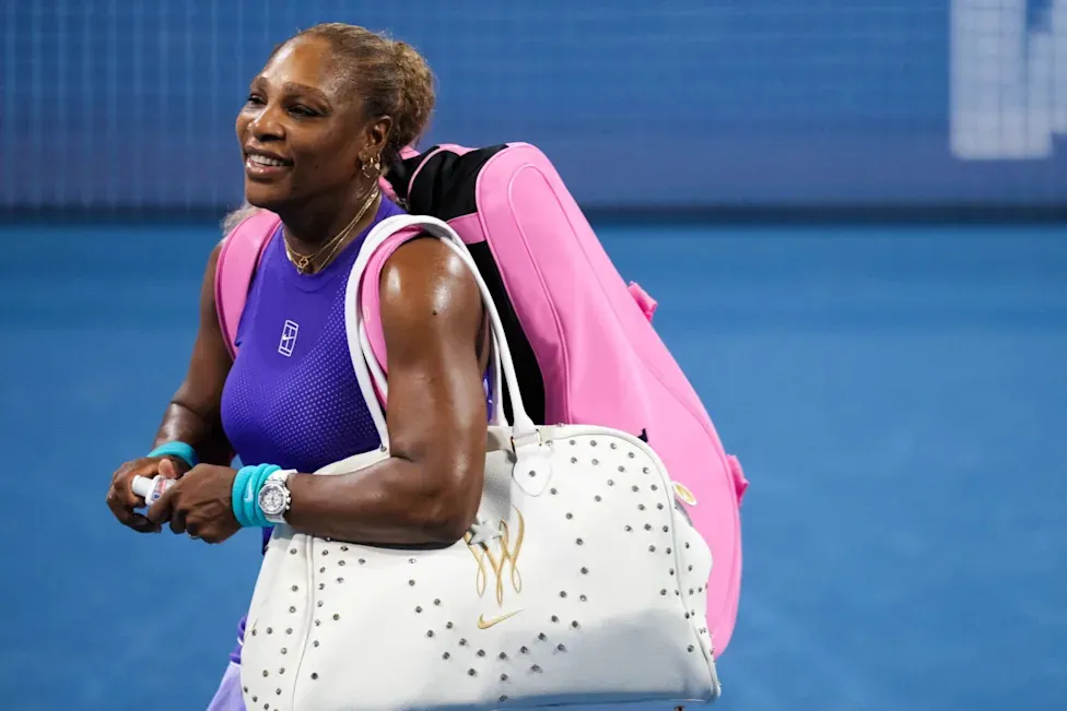 Aug 17, 2026; Mason, OH, USA; Serena Williams and Venus Williams, not pictured, of the United States walk off the court after their doubles match against Peyton Stearns of the United States and Marta Kostyuk of Ukraine during the Cincinnati Open at Lindner Family Tennis Center. © Aaron Doster-Imagn Images